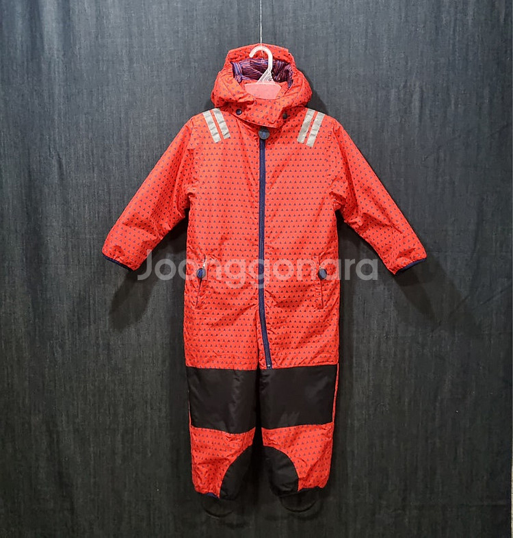 데이빗앤케이트 올인원 아동 스키복 110-116, (상태굿), 120506--0